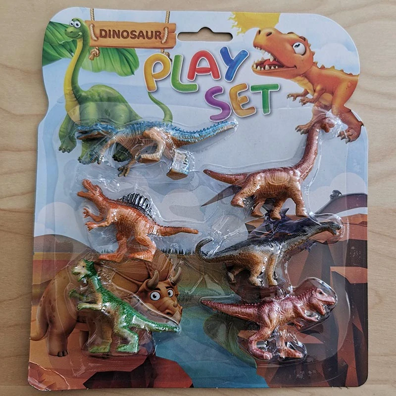 Detský set figúrok zvierat (6 ks)