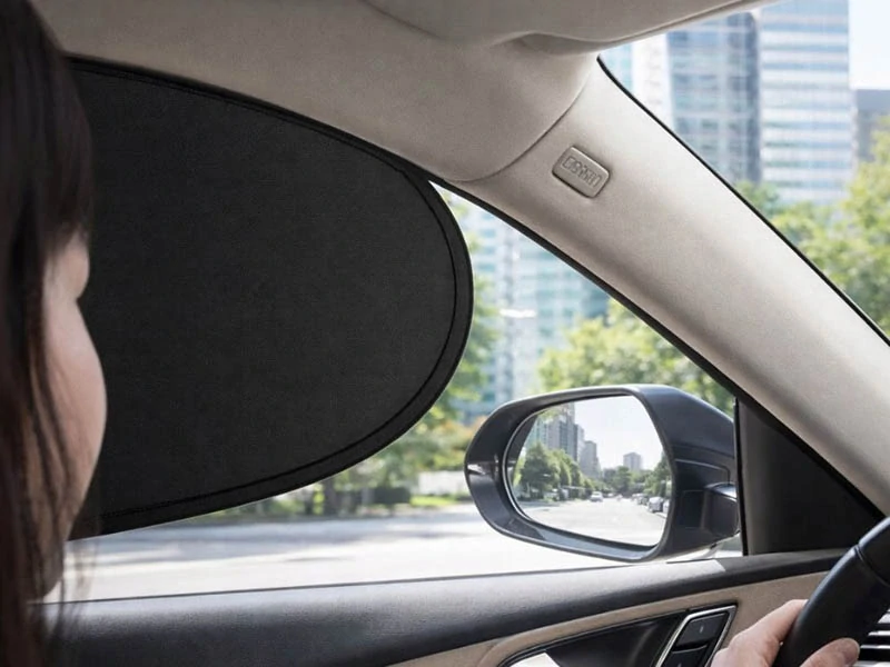 Slnečné clony na bočné okná auta 4 ks