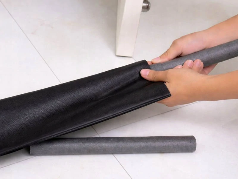 Tesnenie pod dvere proti prievanu 96cm čierne