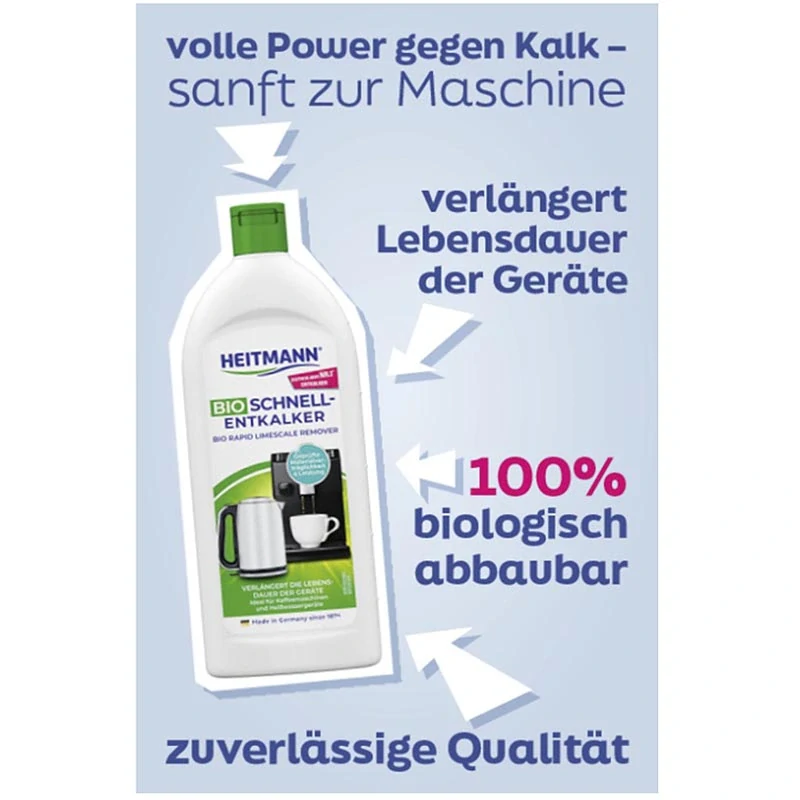 HEITMANN Bio rýchly odvápňovač 250 ml