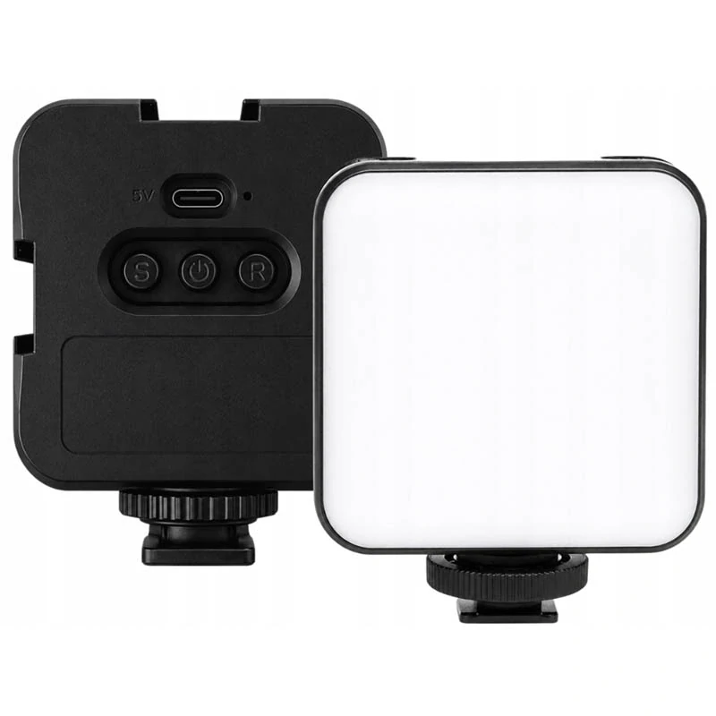 Mini RGB LED lampa na foto a video