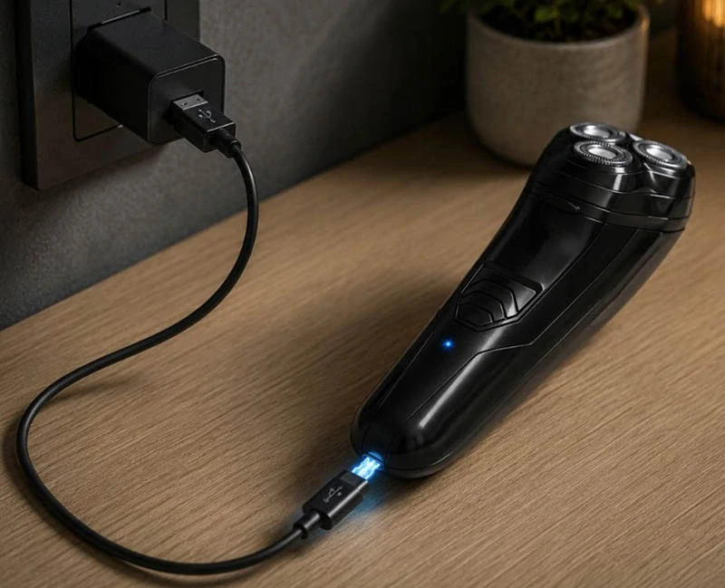 Elektrický holiaci strojček USB