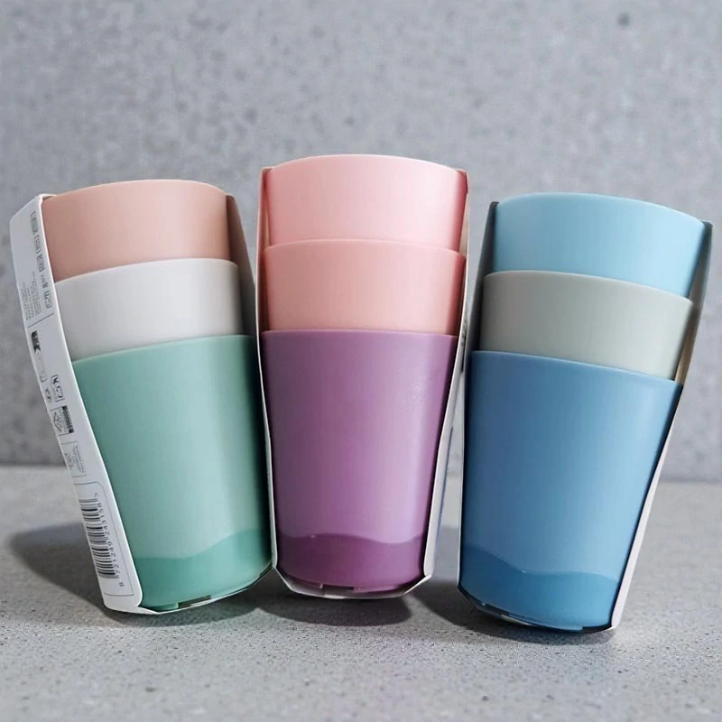 Detské protišmykové poháriky Alvär Baby – sada 3 ks BPA Free