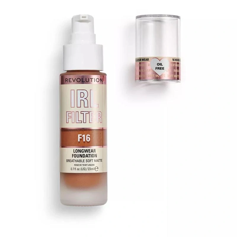 Makeup Revolution IRL Filter Longwear Foundation F16