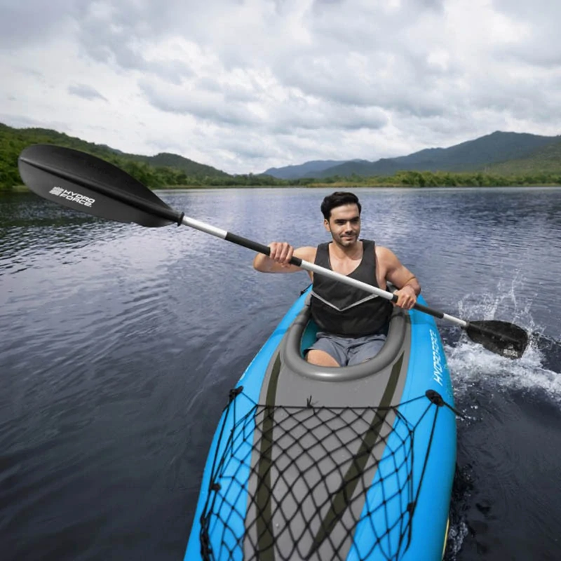 Nastaviteľné hliníkové pádlo na kajak, čln a SUP 230 cm