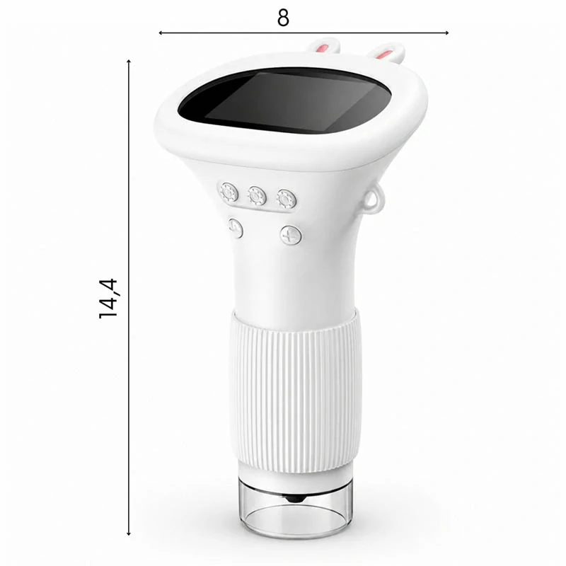 Mikroskop digitálny s LCD displejom 1000× a LED osvetlením