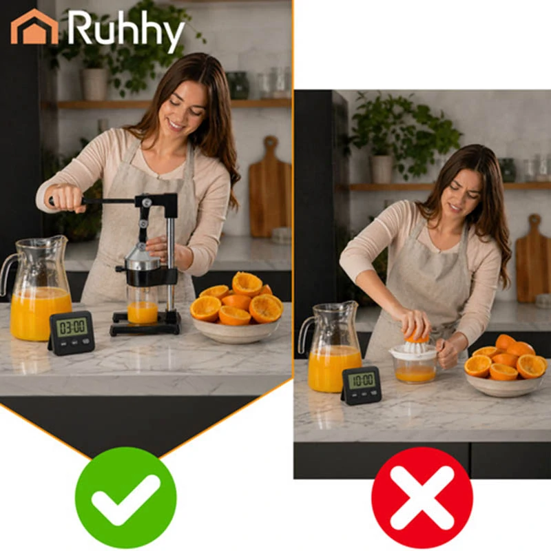 Ručný lis na citrusy 40 cm