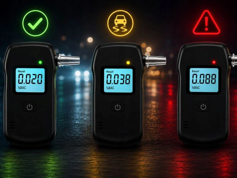 Digitálny alkoholtester