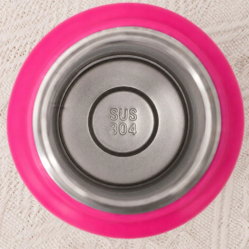 Nerezová termoska s náustkom 700 ml ružová
