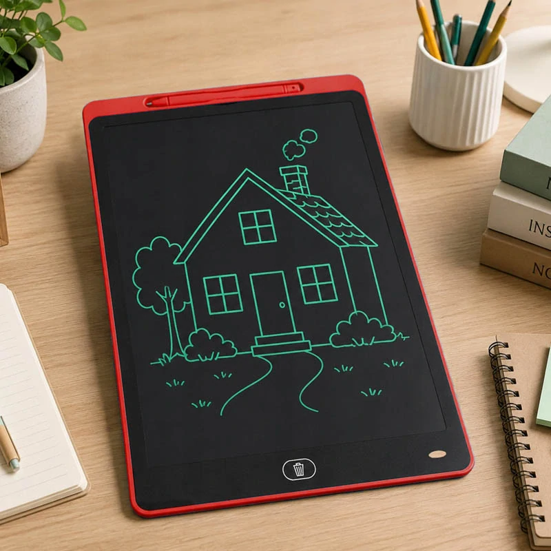 LCD tablet na kreslenie a písanie 16" červený