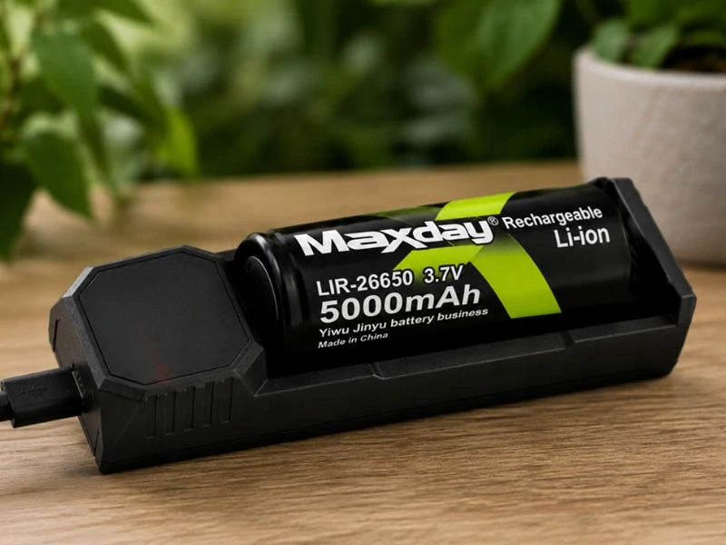 Nabíjateľná batéria Maxday Li-Ion 26650 5000 mAh