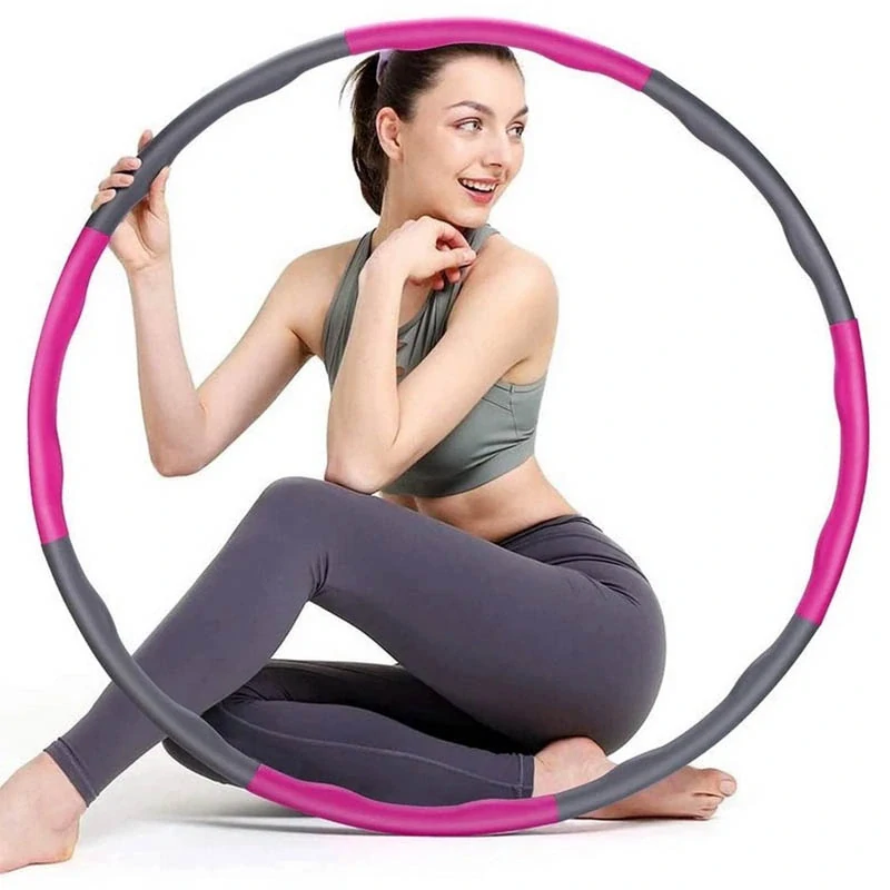 Skladacia masážna hula hoop obruč 95 – 100 cm