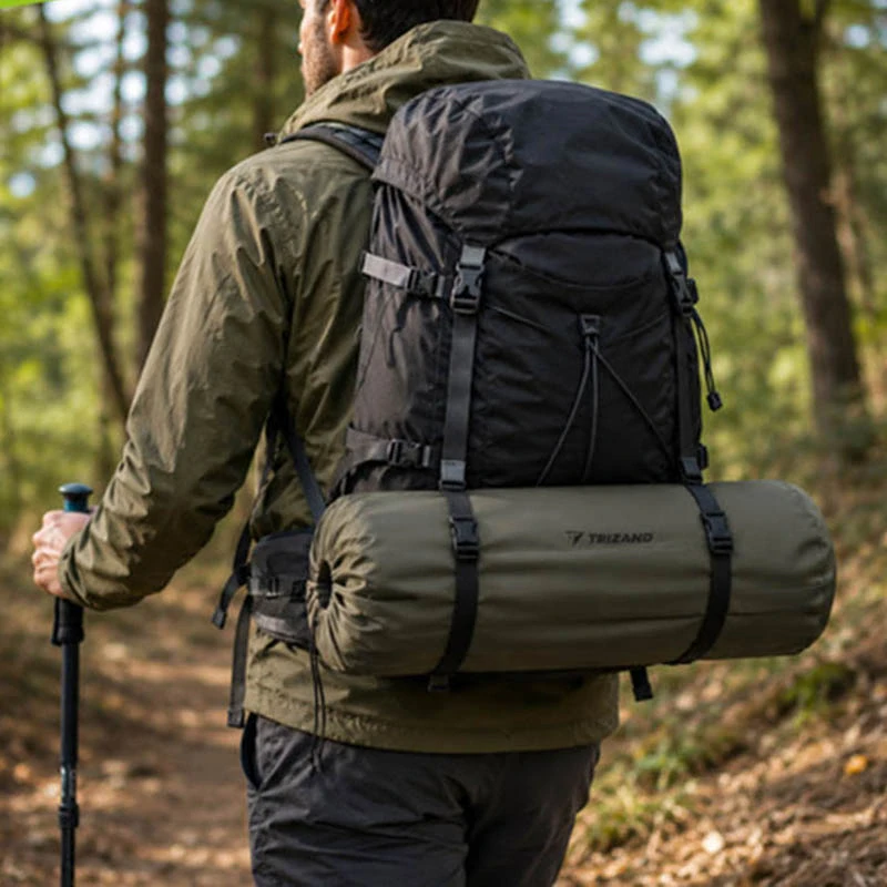 Samonafukovací turistický matrac pre 2 osoby 186 × 130 cm