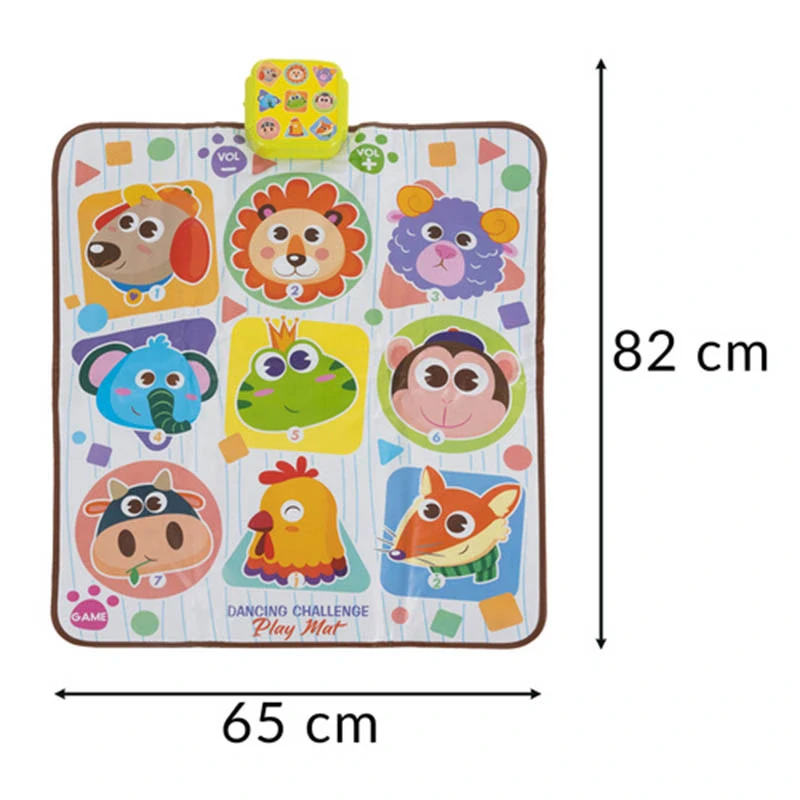 Interaktívna tanečná podložka pre deti 82 × 65 cm