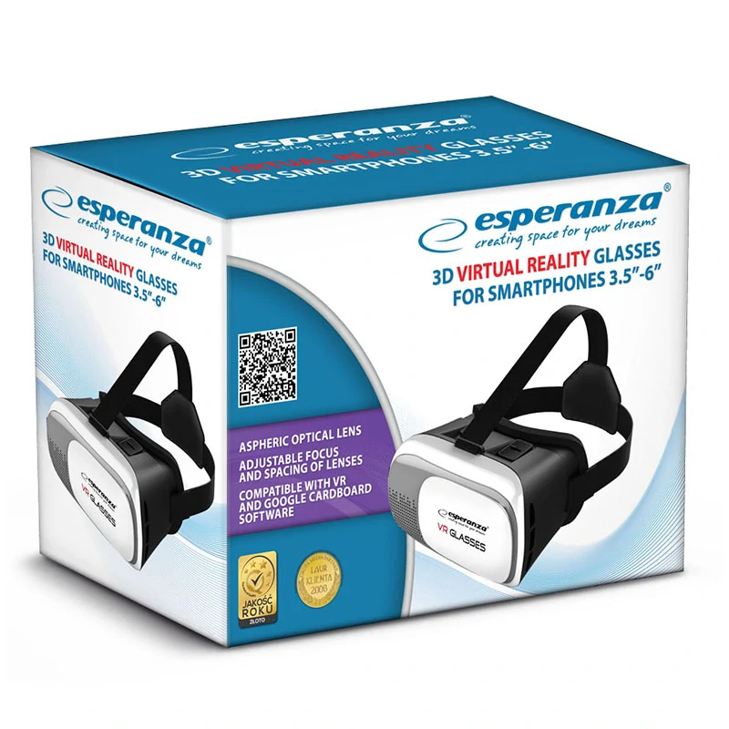 VR okuliare pre smartfón Esperanza EMV300