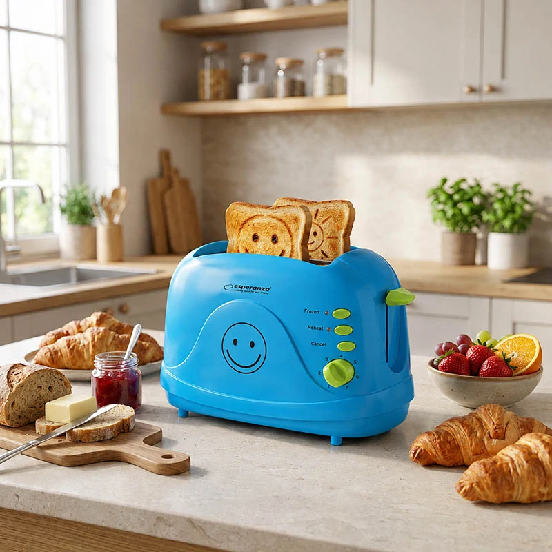Hriankovač Esperanza Smiley modrý 750 W