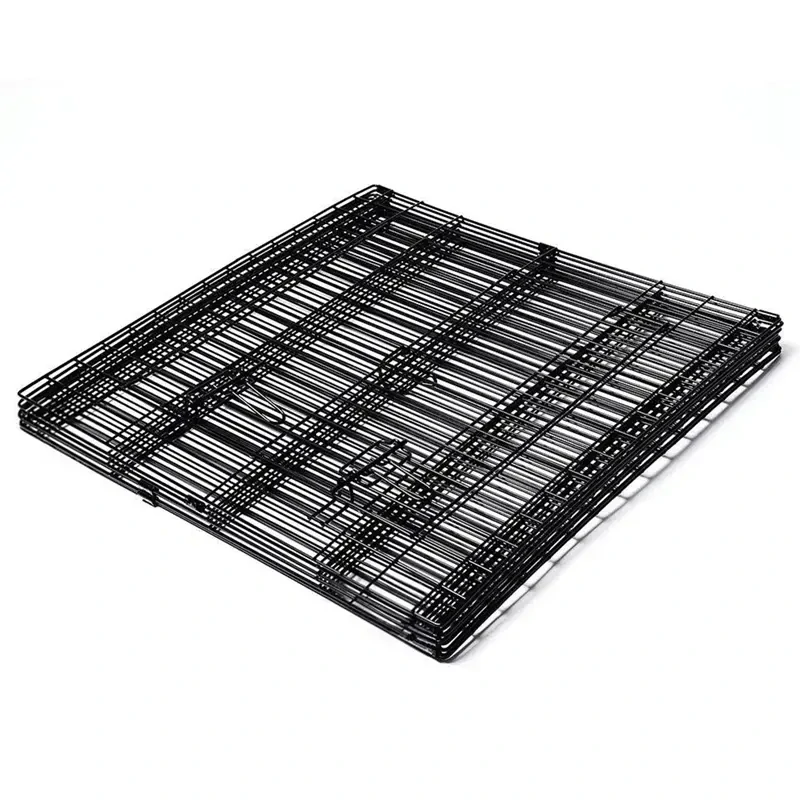 Modulárna kovová ohrádka pre psa a mačku NUXIE PREMIUM 10 panelov 60 × 60 cm