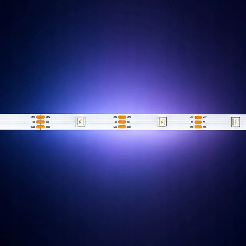 RGB IC LED pás 5 m s Bluetooth, aplikáciou a diaľkovým ovládaním