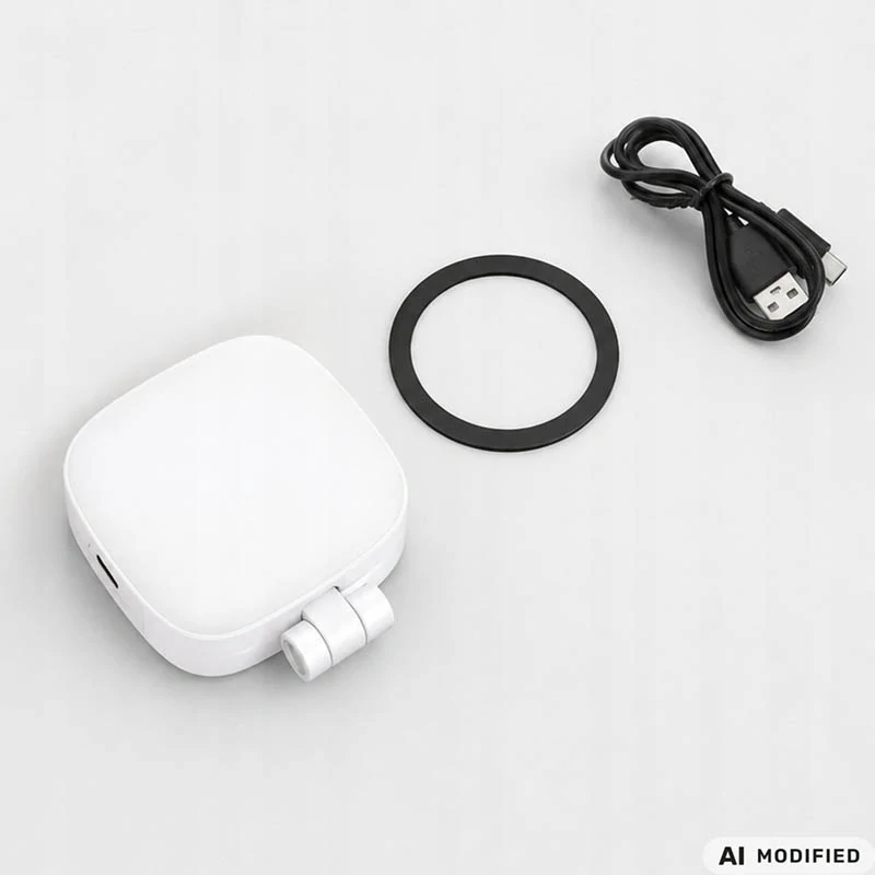 Magnetická LED lampička na telefón s MagSafe a zrkadielkom