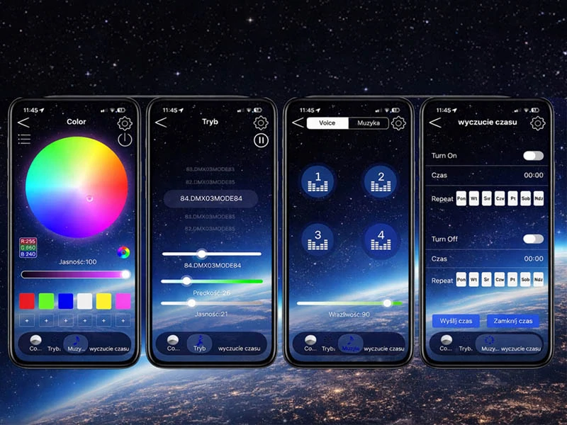 RGB LED neónový pás 5 m s aplikáciou, diaľkovým ovládaním a hudobným režimom
