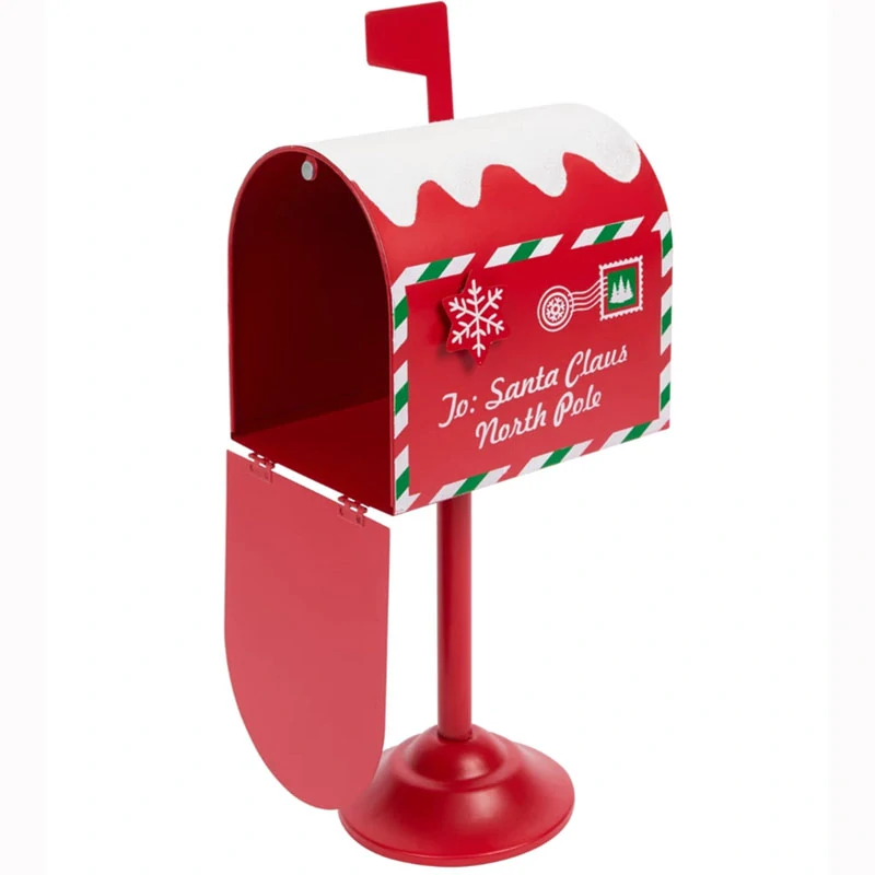 Vianočná dekoratívna poštová schránka Santa Claus 32 cm
