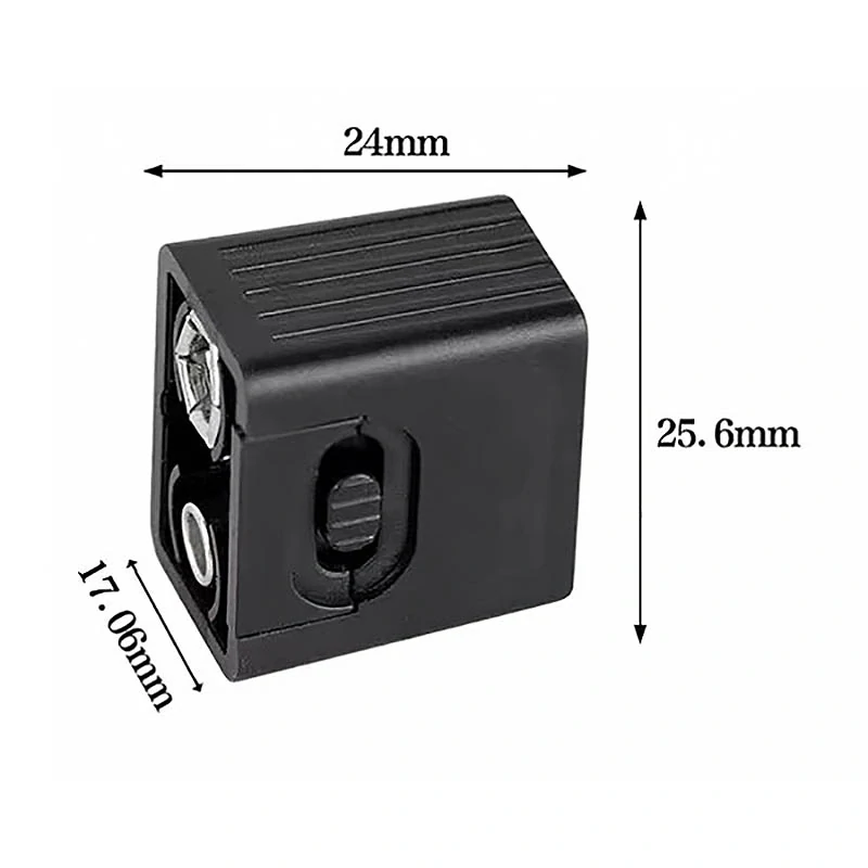 Mini LED baterka na 9 V batériu