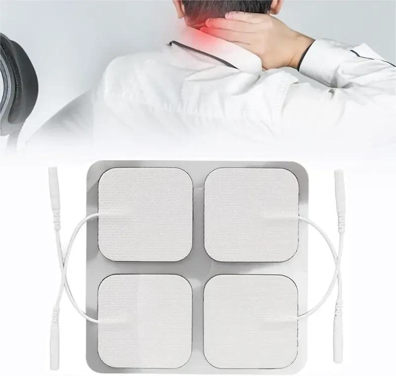 Gélové elektródy TENS a EMS 5 × 5 cm – 4 ks