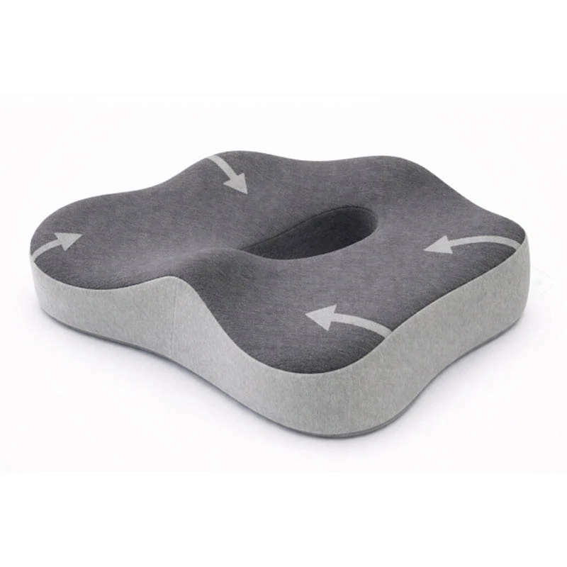 Ergonomický vankúš na sedenie z pamäťovej peny 39 × 37 cm