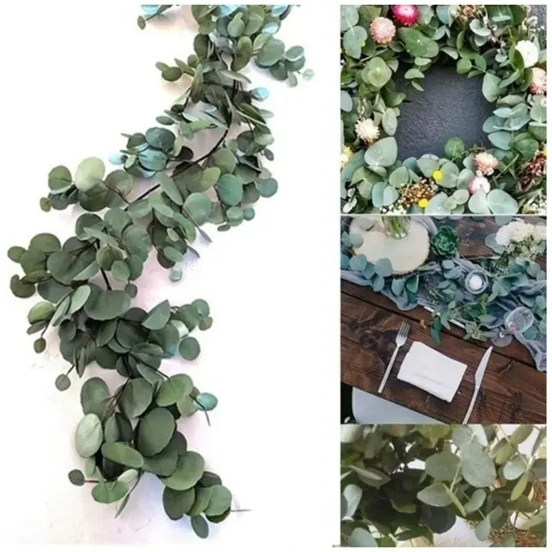 Umelá eukalyptová girlanda 200 cm