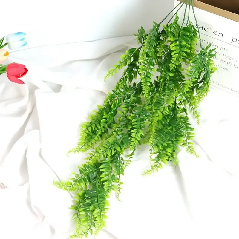 Umelá dekoratívna visiaca papraď 80 cm