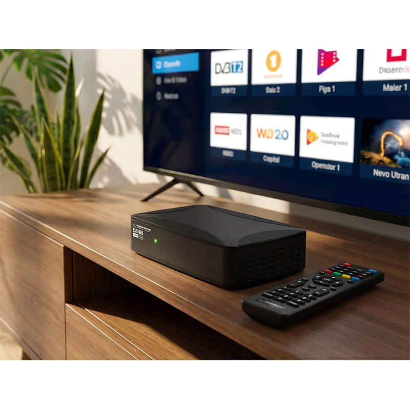 DVB-T2 prijímač Esperanza EV108R H.265/HEVC s HDMI a SCART