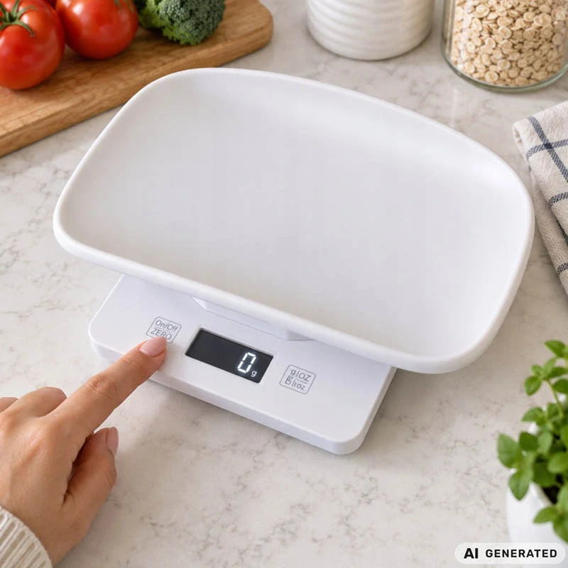 Elektronická LCD váha pre mačky a malé zvieratá do 10 kg / 1 g