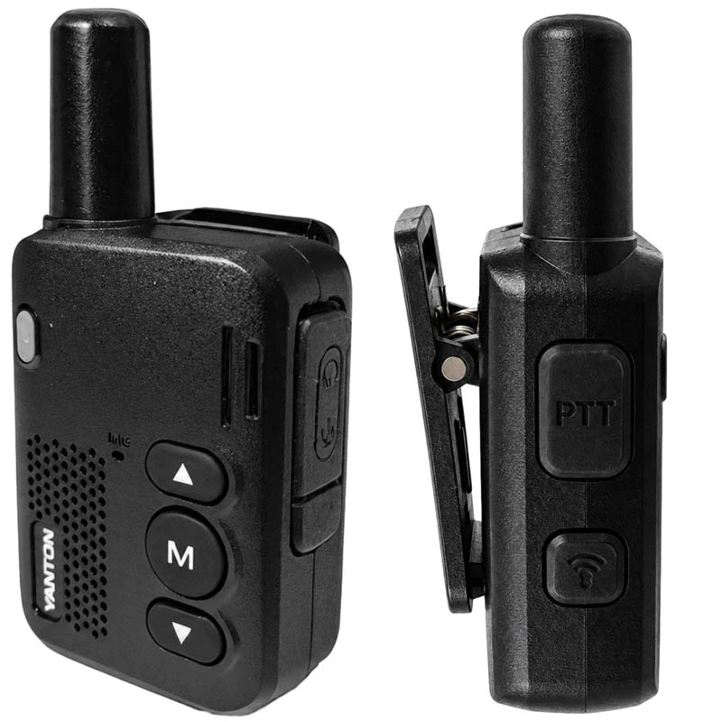 Mini vysielačka Walkie-Talkie T59 2 W – 16 kanálov, USB-C
