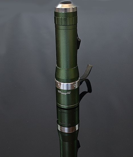 Baterka CREE LED green
