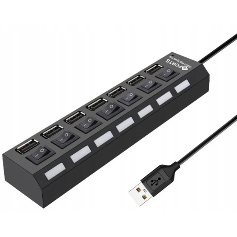 Rozbočovač Hub 7xUSB 2.0