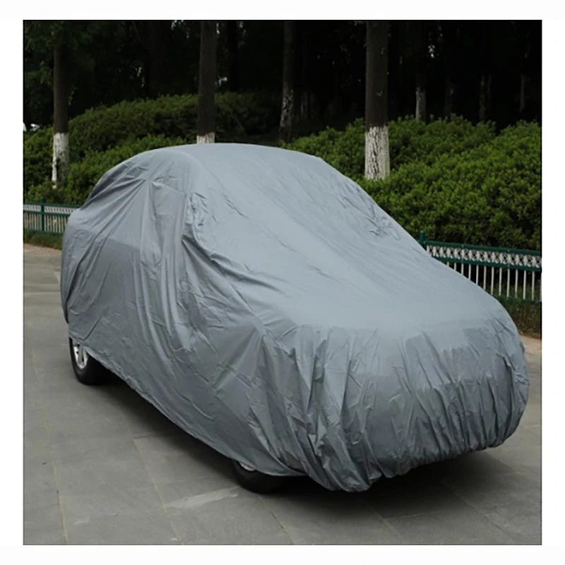 Univerzálna ochranná plachta na auto XXL 580 × 175 × 120 cm – sivá