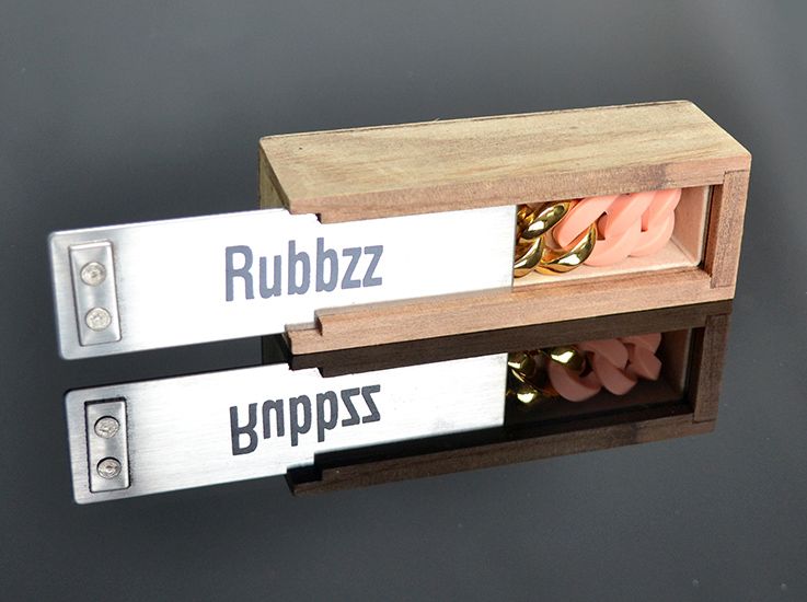 Náramok RUBBZZ NUDE & GOLD