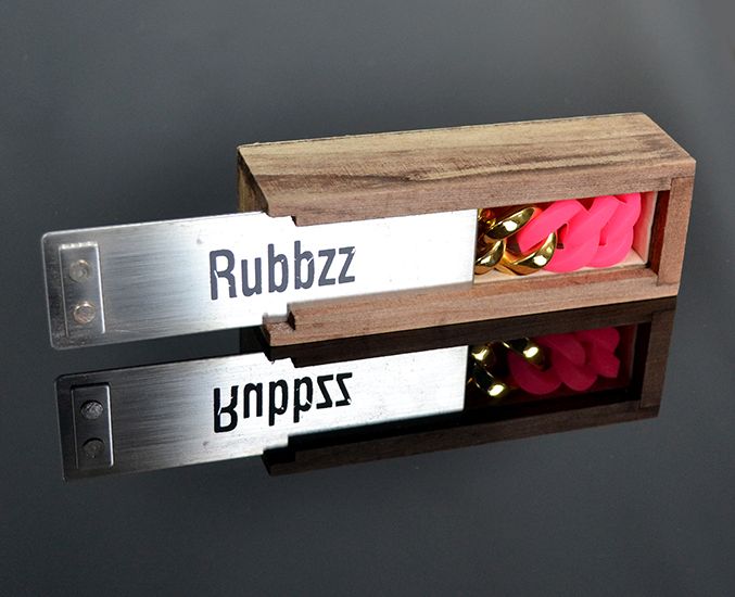 Náramok RUBBZZ PINK & GOLD