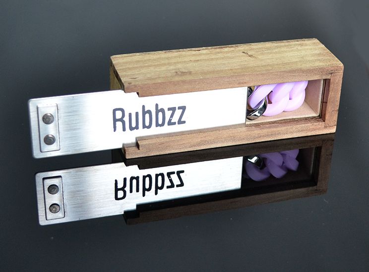 Náramok RUBBZZ VIOLET & SILVER