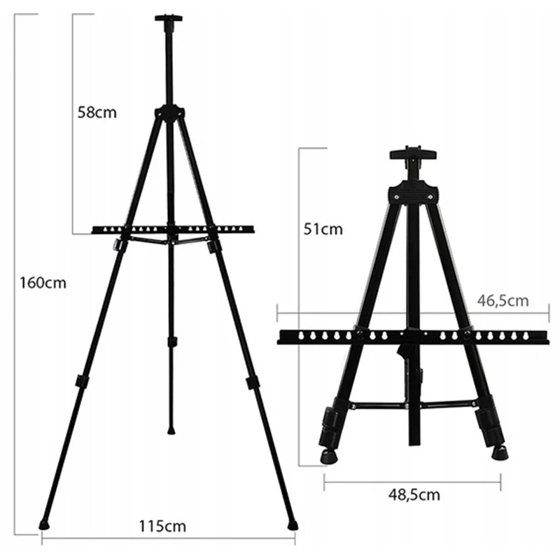 Maliarsky stojan hliníkový