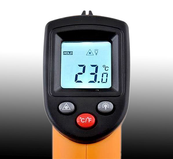 Pyrometer - bezkontaktný laserový teplomer