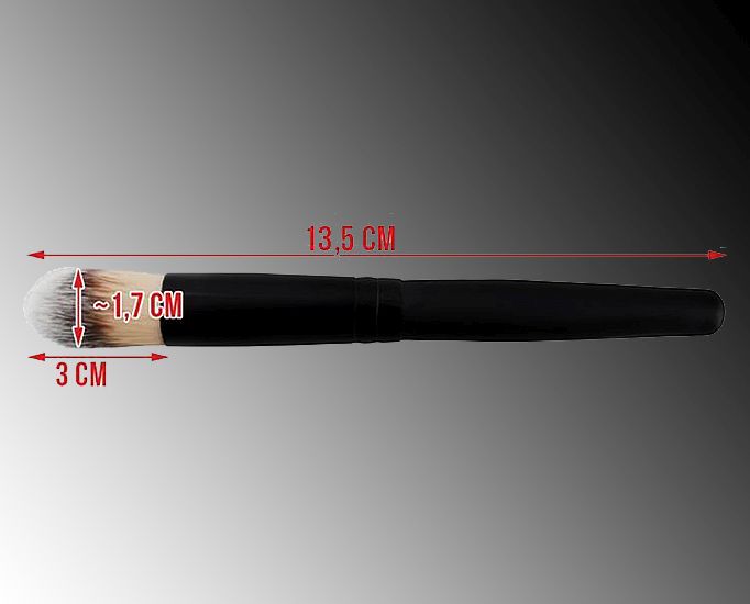 Kozmetický štetec na make-up Basic 13,5cm