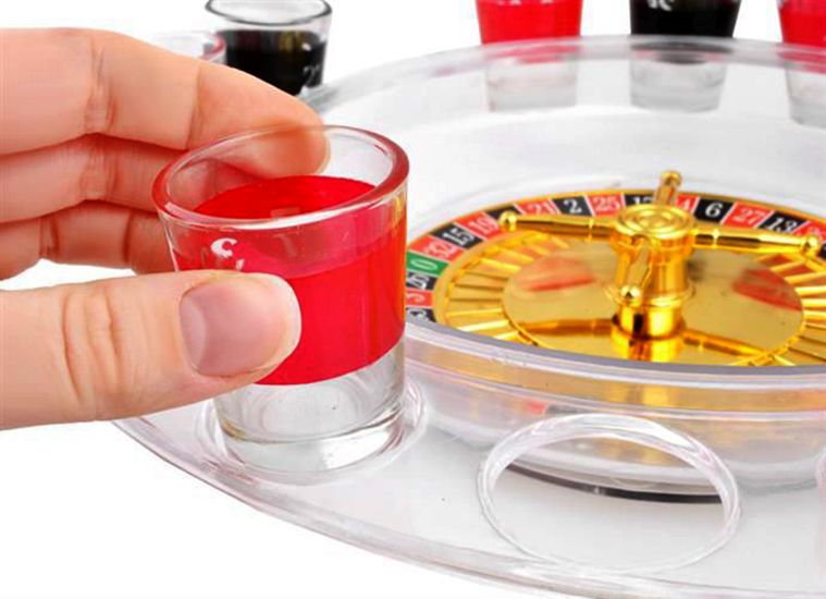 Spoločenská hra Ruleta s pohárikmi
