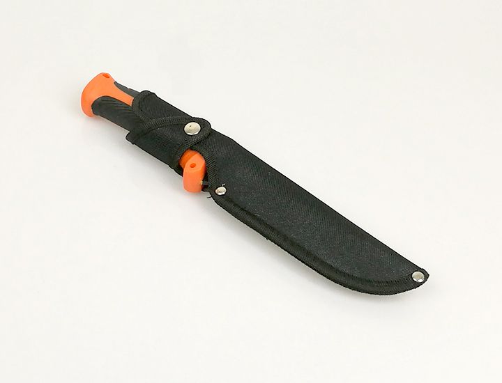 Kandar - Nôž poľovnícky Black-Orange 27/14cm