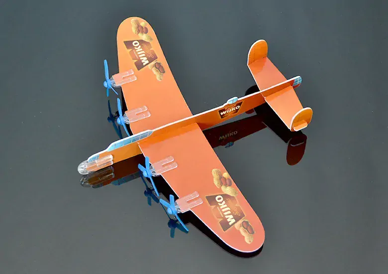 Lietadlo papierové FOOD