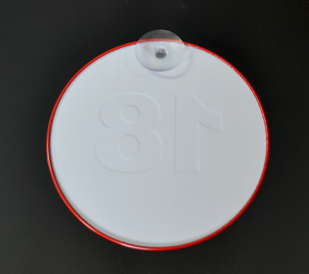 Narodeninová tabuľka s číslom