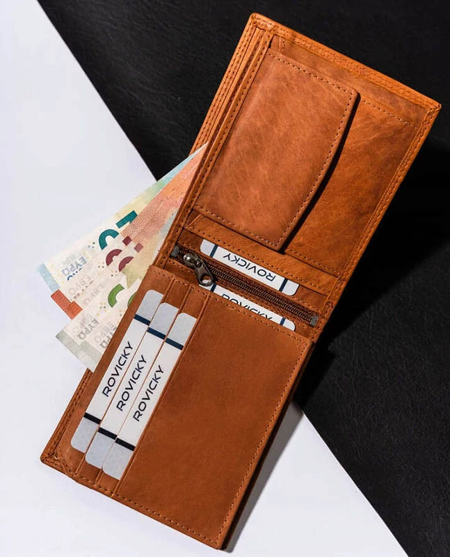Peňaženka kožená pánska Always Wild 0172 Tan