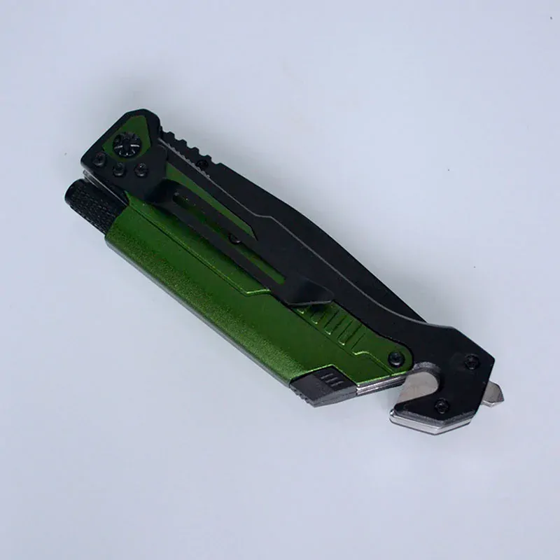 Nôž záchranársky KANDAR Green 3v1 22/9cm