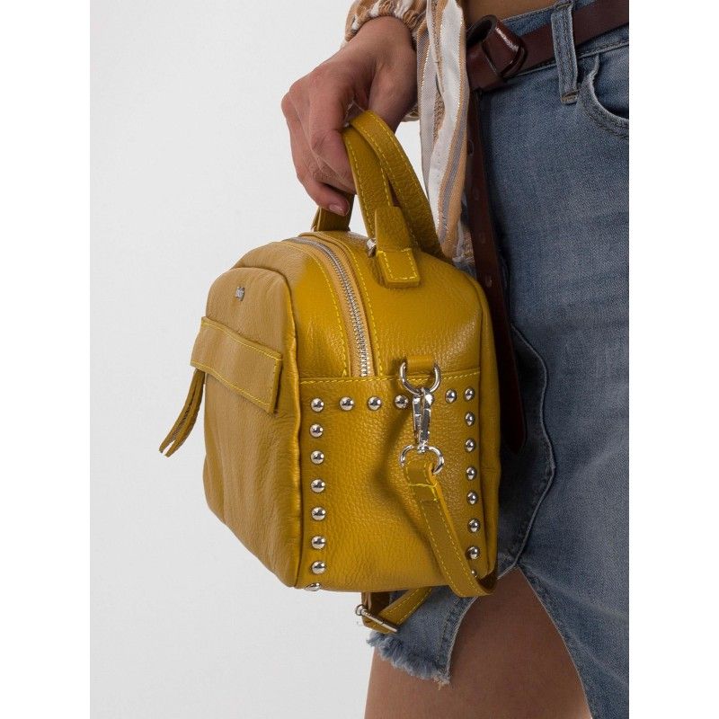 Kabelka kožená Rovicky TWR-75 yellow