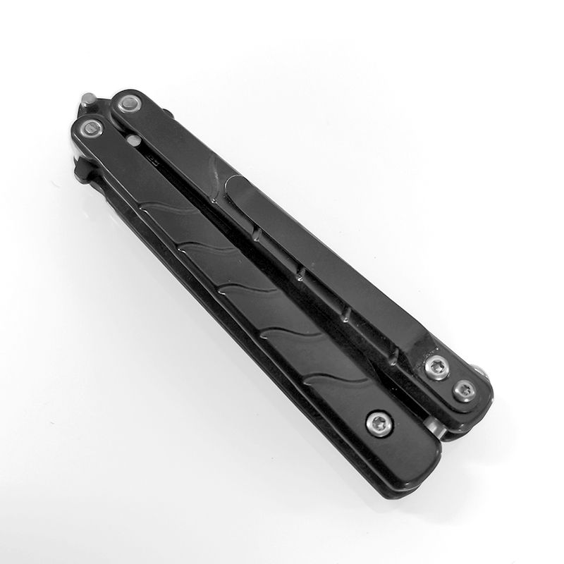 Nôž motýlik black II. 17/8cm